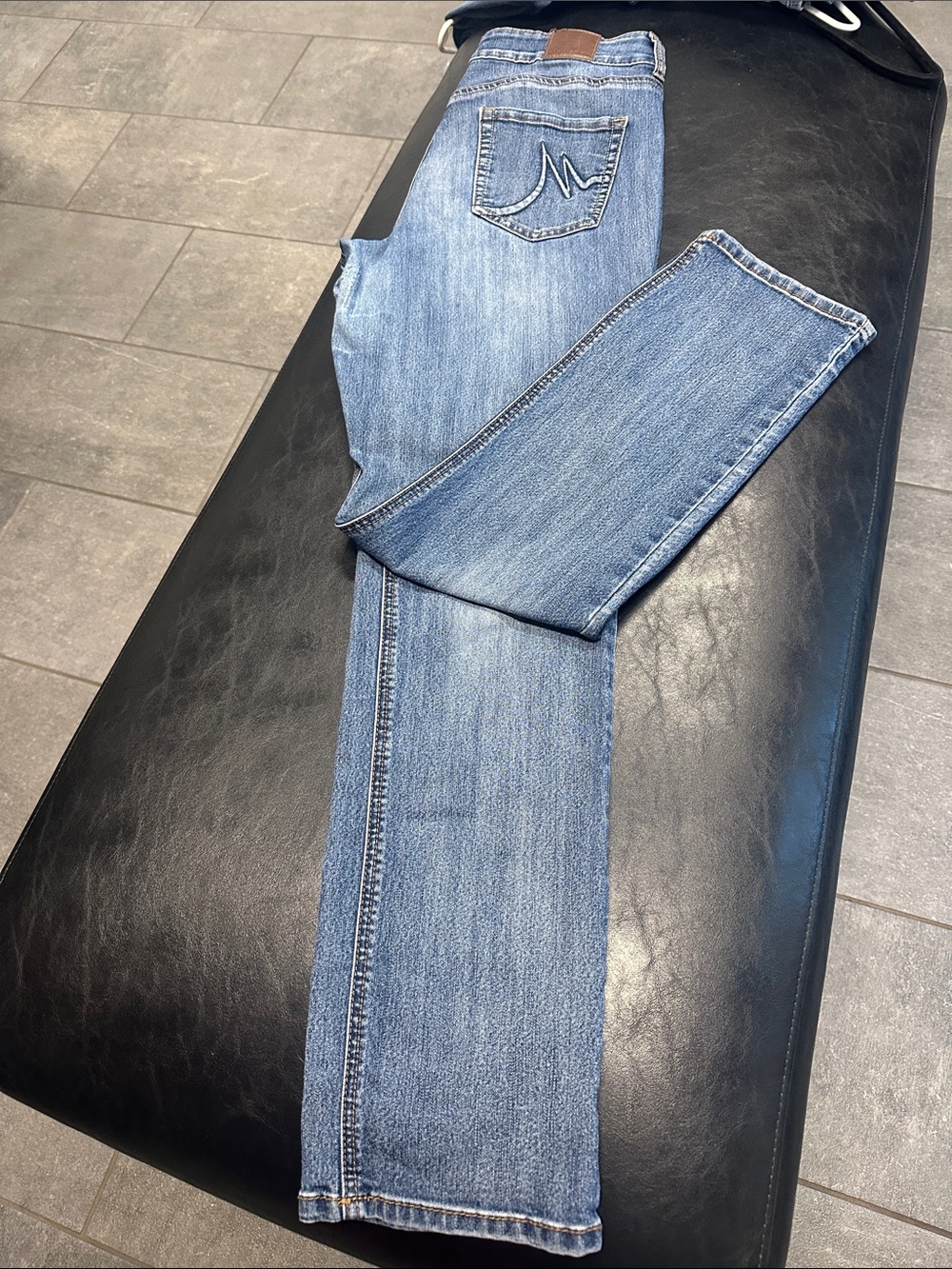 Maurices Light Blue Straight-Leg Women’s Jeans